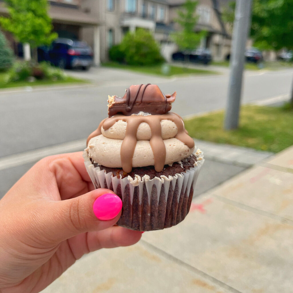 Kinder Bueno Cupcake