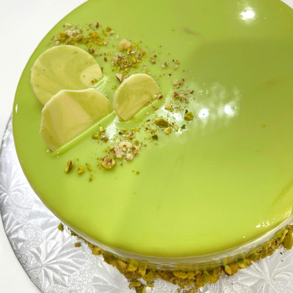 Pistachio Mousse Cake