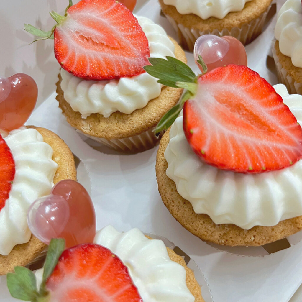 Strawberry Short Cake Cupcakes